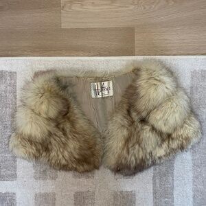 Vintage Real Fox Fur Stole - Great Condition